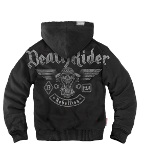 Толстовка с подкладкой из искусственного меха с капюшоном Death Rider