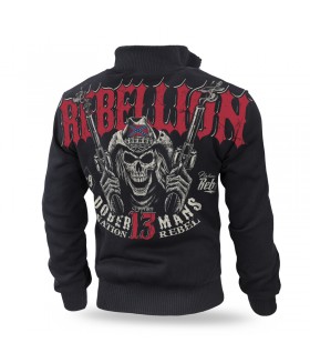 Толстовка с подкладкой из исcкуственного меха Classic на молнии Rebellion 13